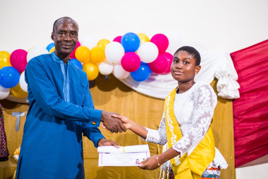 Presentation of certificate